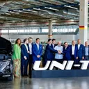 Changan meresmikan lini produksi berteknologi tinggi di Anapolis, serta peluncuran unit pertama SUV Changan UNI-T spek Brasil. (Indomobil) - Changan meresmikan lini produksi berteknologi tinggi di Anapolis, serta peluncuran unit pertama SUV Changan UNI-T spek Brasil. (Indomobil)