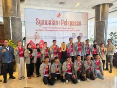 FPTI Lepas Atlet yang Tampil di Kualifikasi Asian Games 2026