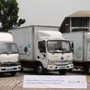 Penggunaan kendaraan niaga listrik mampu meningkatkan efisiensi di sektor logistik. (Kalista)