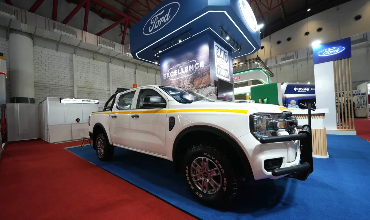 Next-Gen Ford Ranger XL di GIICOMVEC 2026. (RMA Indonesia)