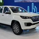 Pikap double cabin listrik Foton eTUNLAND di GIICOMVEC 2026. (Chadie) - Pikap double cabin listrik Foton eTUNLAND di GIICOMVEC 2026. (Chadie)