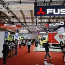 Suasana GIICOMVEC 2026 di Jakarta International Expo - Kemayoran. (Chadie)