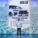 Toyota Veloz Hybrid EV sabet penghargaan Best Electrified New Comers. (TAM)