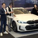 (dari kiri) President Director Peter 'Sunny' Medalla, musisi Ikang Fawzi, Director of Communications Jodie O’tania, dan Director of Marketing Stefanus Asiantara. (Chadie)