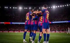 Reaksi Emosional Messi usai Barcelona Juara LALIGA