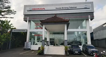Fasilitas Bodi dan Cat resmi Honda Bintang Tabanan. (HPM)