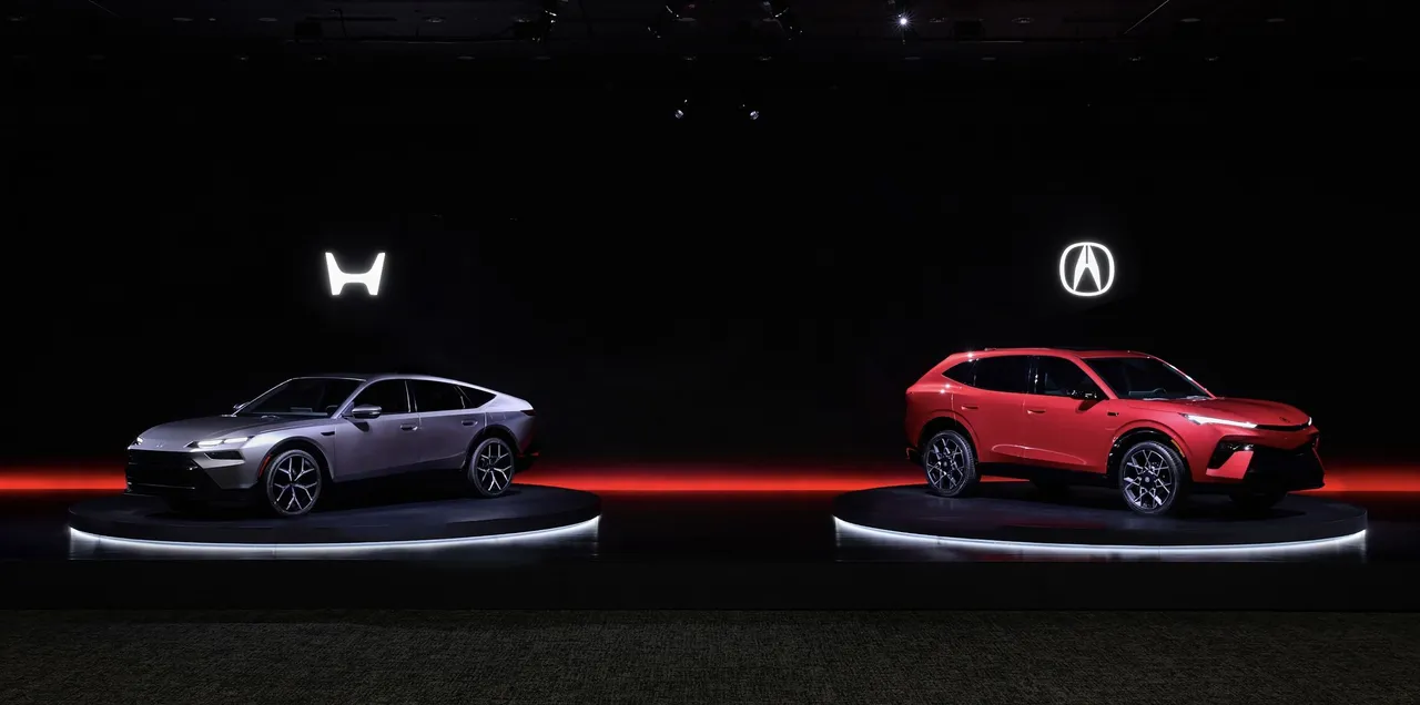 Honda Hybrid Sedan Prototype dan Acura Hybrid SUV Prototype. (HPM)