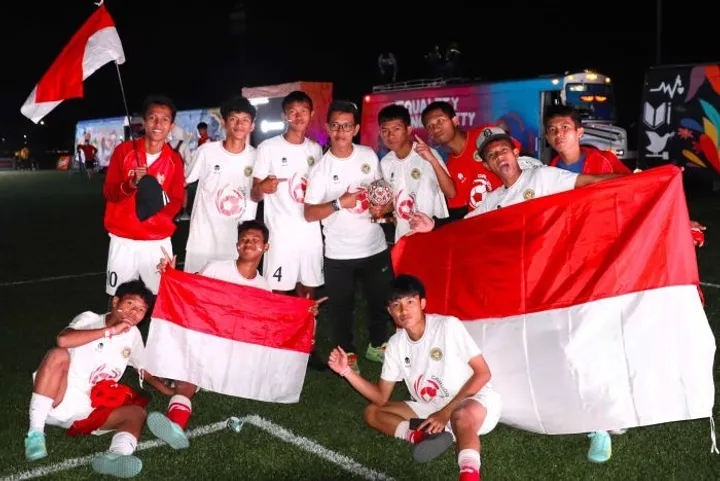 Garuda Baru Juara Street Child World Cup 2026/Foto: Dok