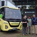 Handover unit Hino Bus 115 SDBL kepada PO Sima Perkasya di Jamnas Bismania Community 2026. (HMSI)