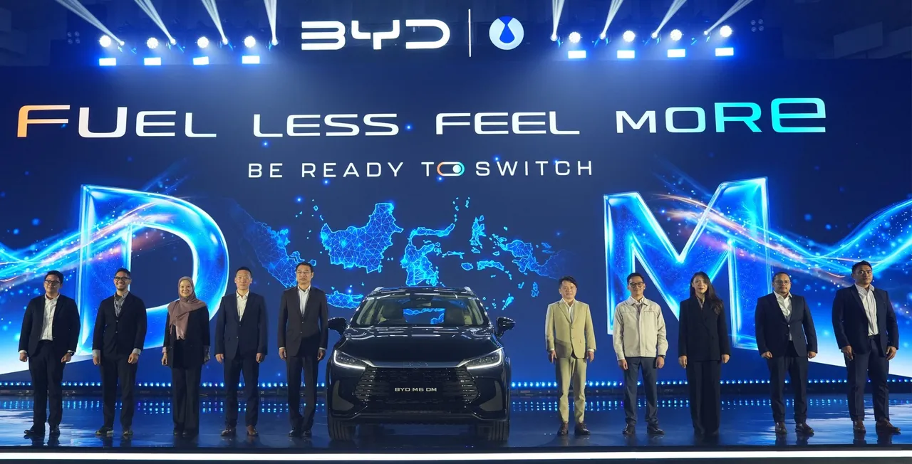Peluncuran BYD DM Technology. (BYD Indonesia)