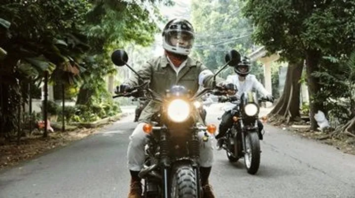 Triumph indonesia gelar Distinguished Gentleman’s Ride. (Triumph Indonesia)