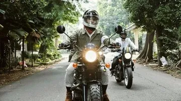 Triumph indonesia gelar Distinguished Gentleman’s Ride. (Triumph Indonesia)