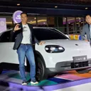 Perkenalan resmi Chery Q di komplek RCTI Kebon Jeruk, Jakarta Barat. (Chadie)