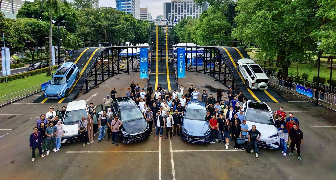 BYD Tech Culture Fest 2026 menjadi ajang interaktif eksplorasi teknologi BYD terkini. (BYD Indonesia)