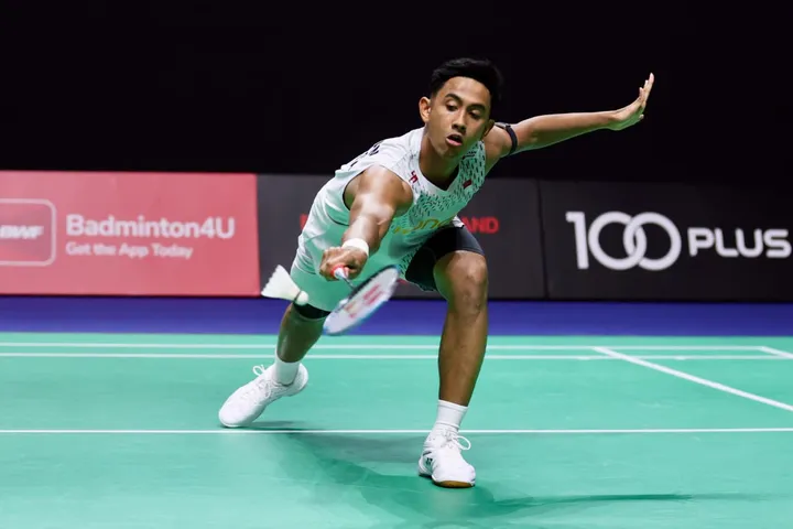 Alwi Farhan di Singapore Open 2026/Foto: PBSI