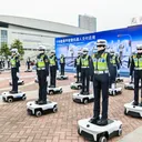 AiMOGA Intelligent Police Robot yang siap dioperasikan oleh pihak kepolisian di Tiongkok. (CSI)