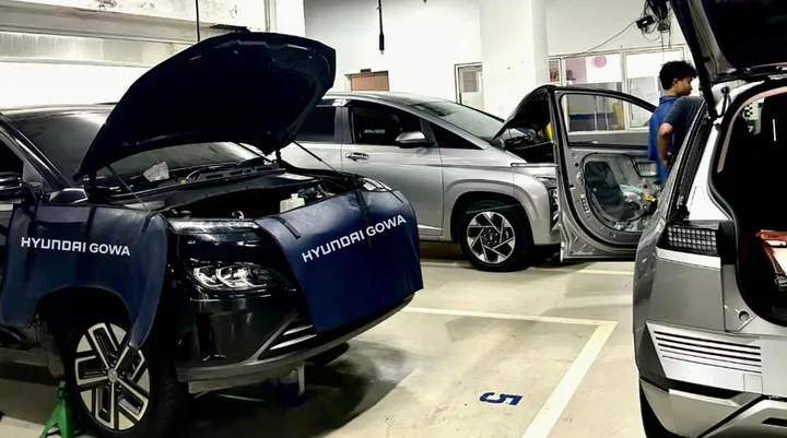 Program Gemini Mega Deals menawarkan diskon jasa servis berkala sebesar 20% serta diskon oli mesin sebesar 10%. (Hyundai Gowa)