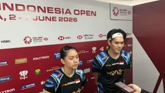 Adnan/Indah Buka Suara Tersingkir di Babak 16 Besar Indonesia Open