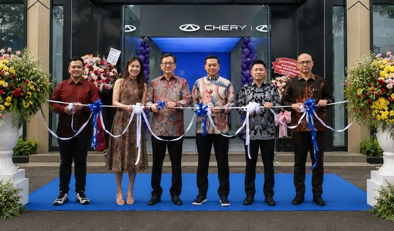 Peresmian diler Chery Andalan Motors Pasteur, Bandung. (CSI)