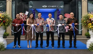 Peresmian diler Chery Andalan Motors Pasteur, Bandung. (CSI)