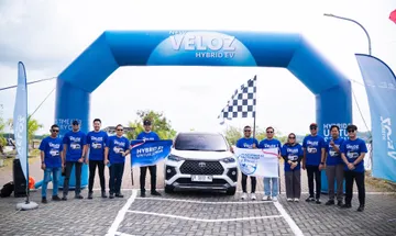 ekspedisi nusantara Veloz Hybrid EV Lintas Nusa kali ini akan menjelajahi Pulau Sulawesi. (TAM)