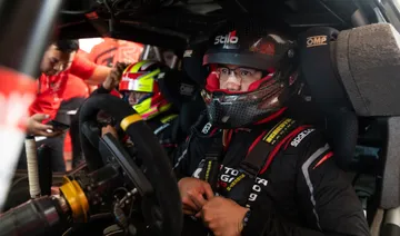 Pasangan pembalap Ryan Nirwan dan navigator Adi Indiarto raih podium pertama kelas RC2 Kejurnas Sprint Rally 2026. (TAM)