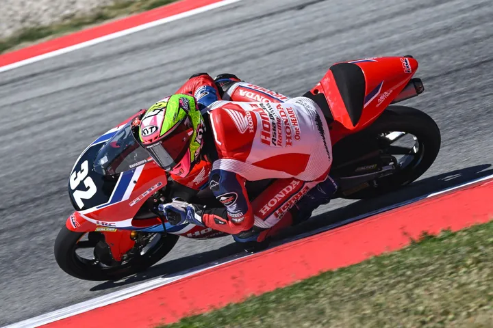 Bersama Honda NSF250RW, Ramadhipa berjanji menghadirkan performa terbaiknya di Estoril. (AHM)