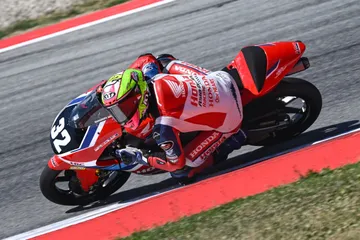 Bersama Honda NSF250RW, Ramadhipa berjanji menghadirkan performa terbaiknya di Estoril. (AHM)