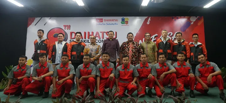 Para finalis Daihatsu National SMK Skill Contest ke-8 tahun 2024 lalu. (ADM)