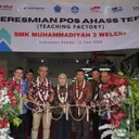 Peresmian Pos AHASS Teaching Factory di SMK Muhammadiyah 3 Weleri, Kendal. (AHM)