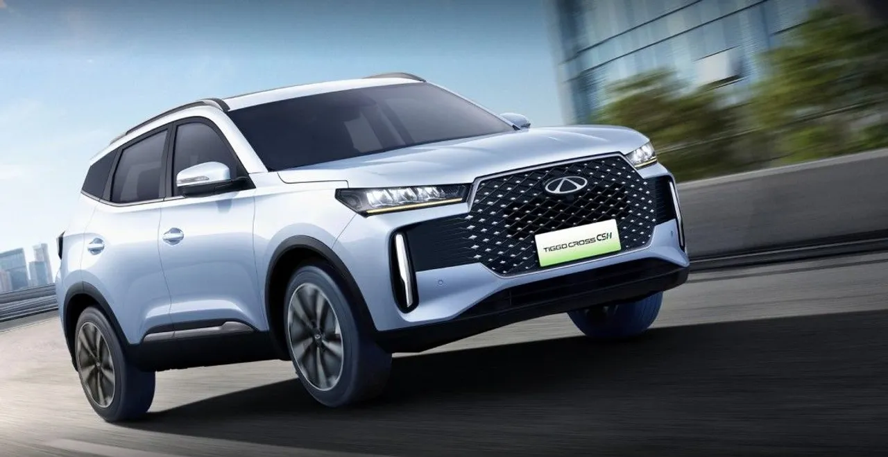 Salah satu model Chery yang mengusung teknologi HEV Chery Super Hybrid (CSH), yaitu Tiggo Cross CSH. (CSI)