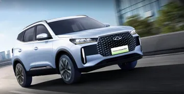 Salah satu model Chery yang mengusung teknologi HEV Chery Super Hybrid (CSH), yaitu Tiggo Cross CSH. (CSI)