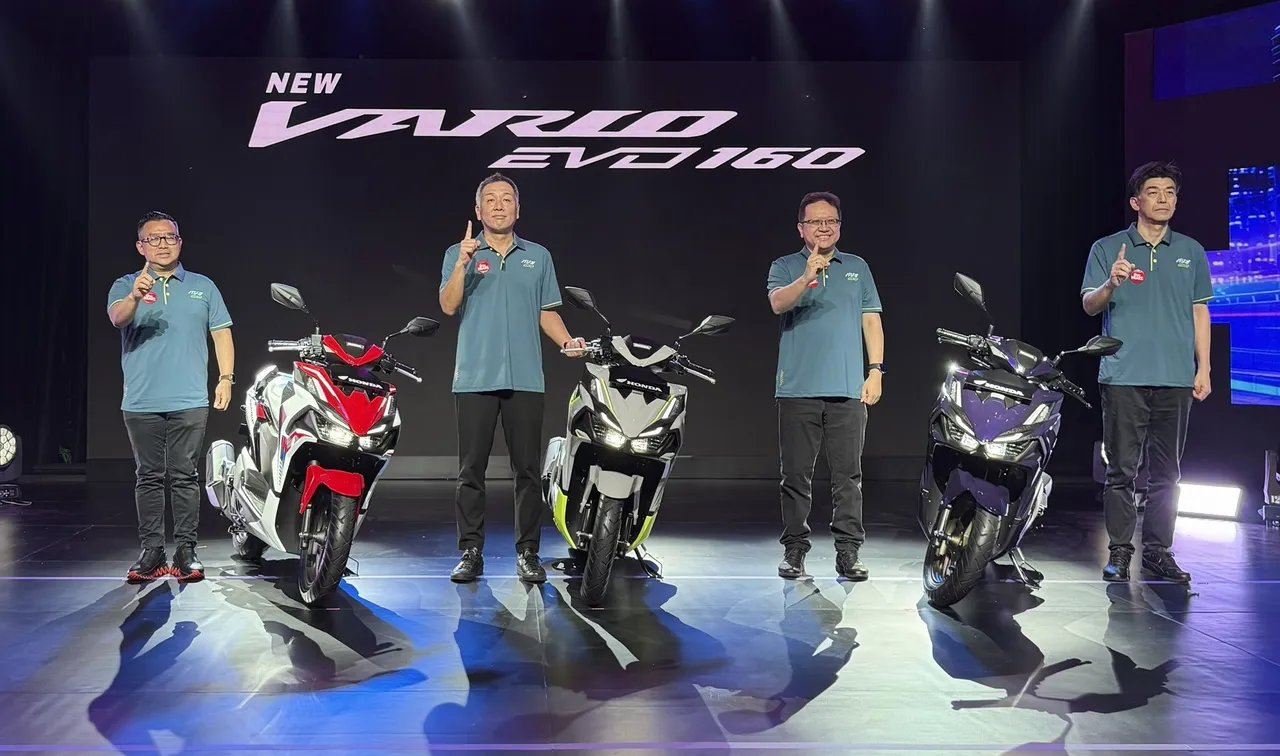 Peluncuran New Honda Vario Evo 160. (AHM)