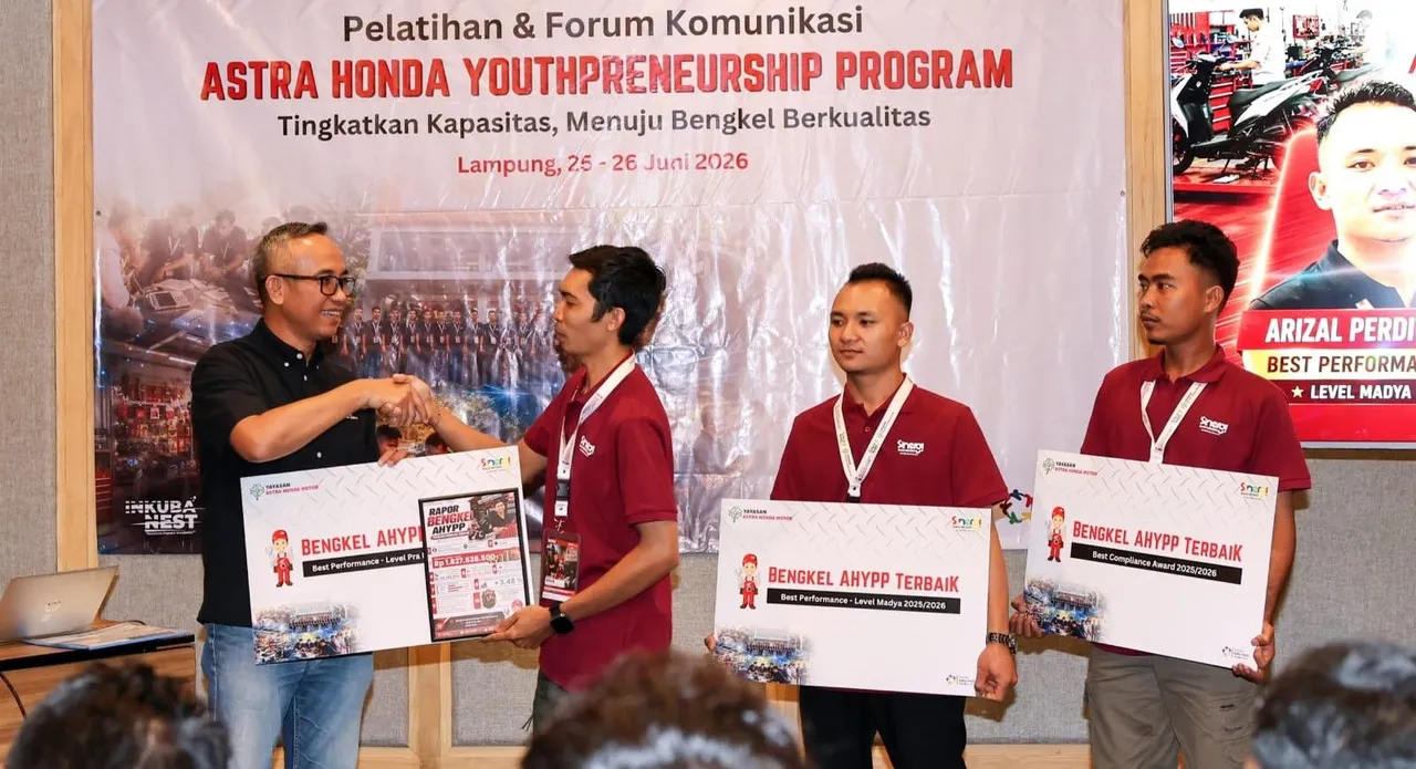 Astra Honda Youthpreneurship Program (AHYPP) saat ini bukan lagi sekadar bengkel sepeda motor, tetapi juga sumber penghidupan bagi masyarakat di berbagai daerah. (AHM)