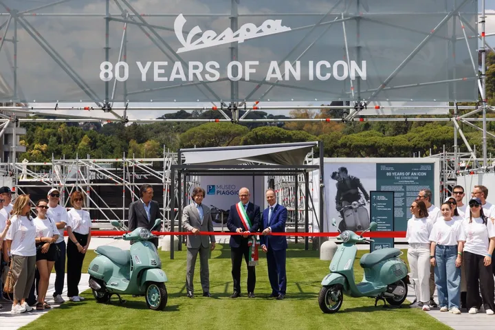 Rangkaian perayaan VESPA ROMA 2026 – 80 YEARS OF AN ICON selama empat hari resmi dibuka. (PID)