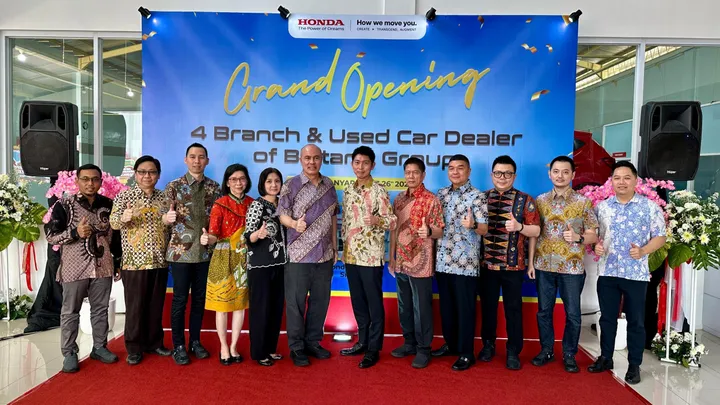 Peresmian lima diler Honda Bintang Group. (HPM)