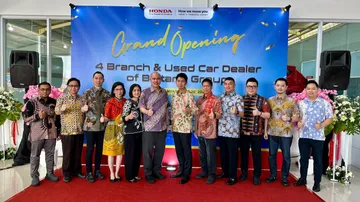 Peresmian lima diler Honda Bintang Group. (HPM)
