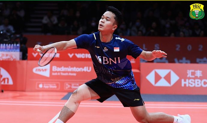 Anthony Sinisuka Ginting tersingkir dari BWF World Tour Finals usai kalah dari Viktor Axelsen, 15 Desember 2023
