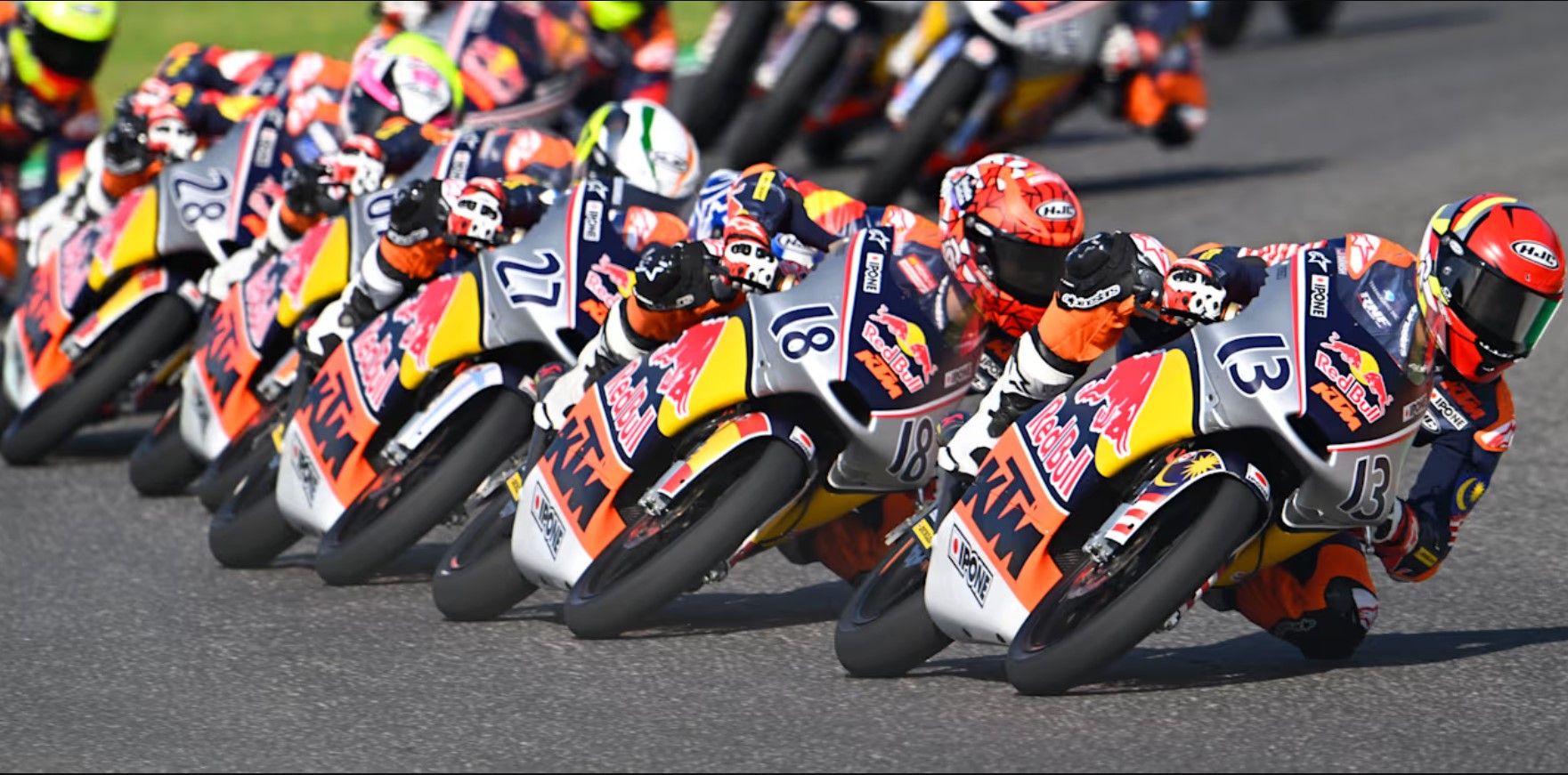 Pembalap Indonesia, Veda Ega Pratama, akan tampil di Red Bull Rookies Cup 2024.