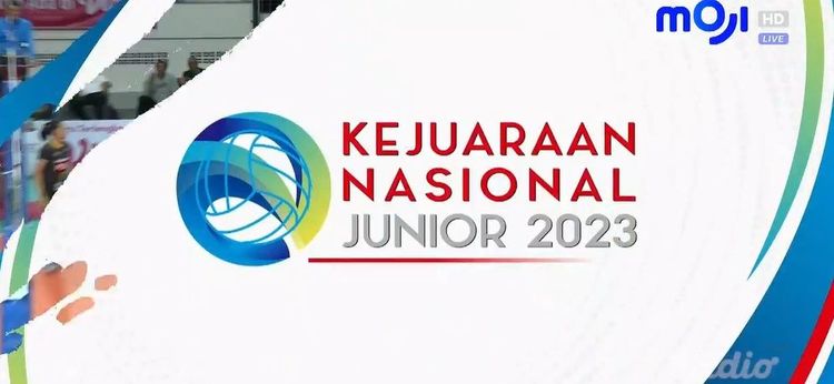 Poster Kejurnas Voli Junior U-20 2023