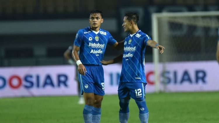 Rachmat Irianto saat membela Persib di Liga 1 2023-2024