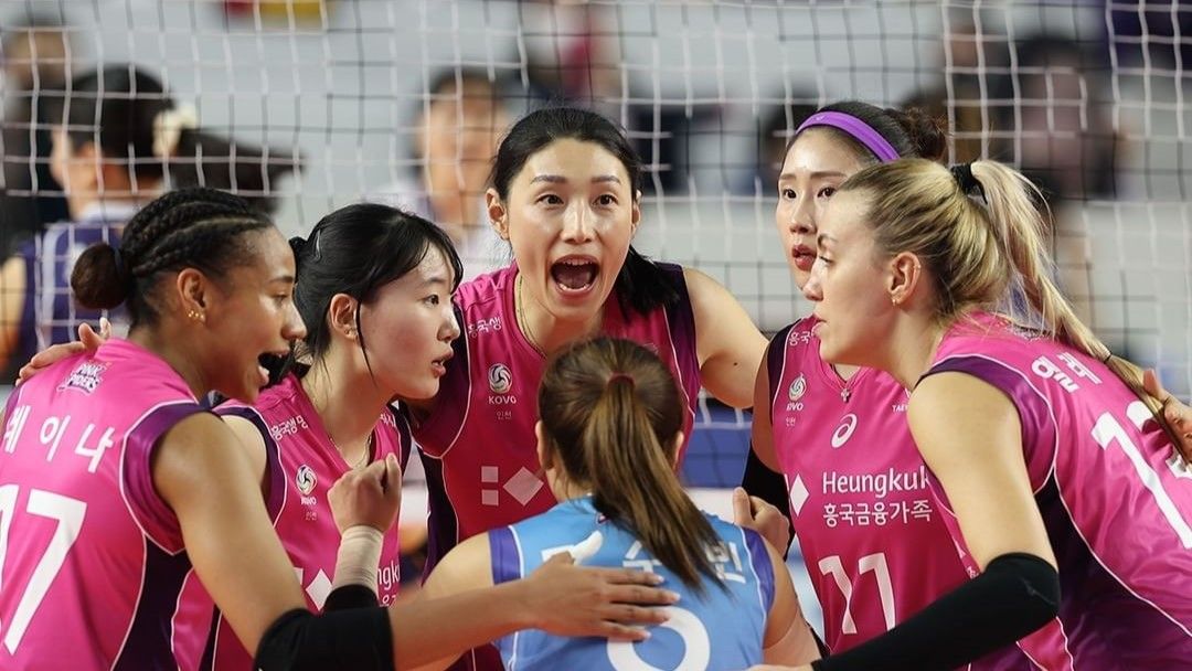 Pink Spiders di Liga Voli Korea Selatan V-League