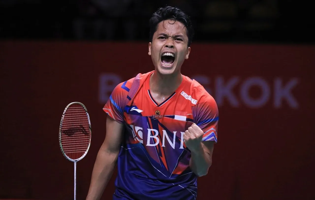 Rekam Jejak Anthony Ginting di Sepanjang Tahun 2023