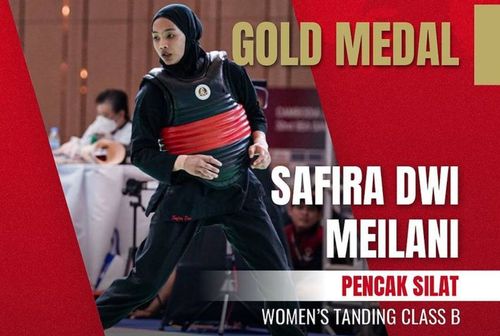 Menang Banding, Safira Dwi Meilani Akhirnya Bawa Pulang Medali Emas SEA Games 2023