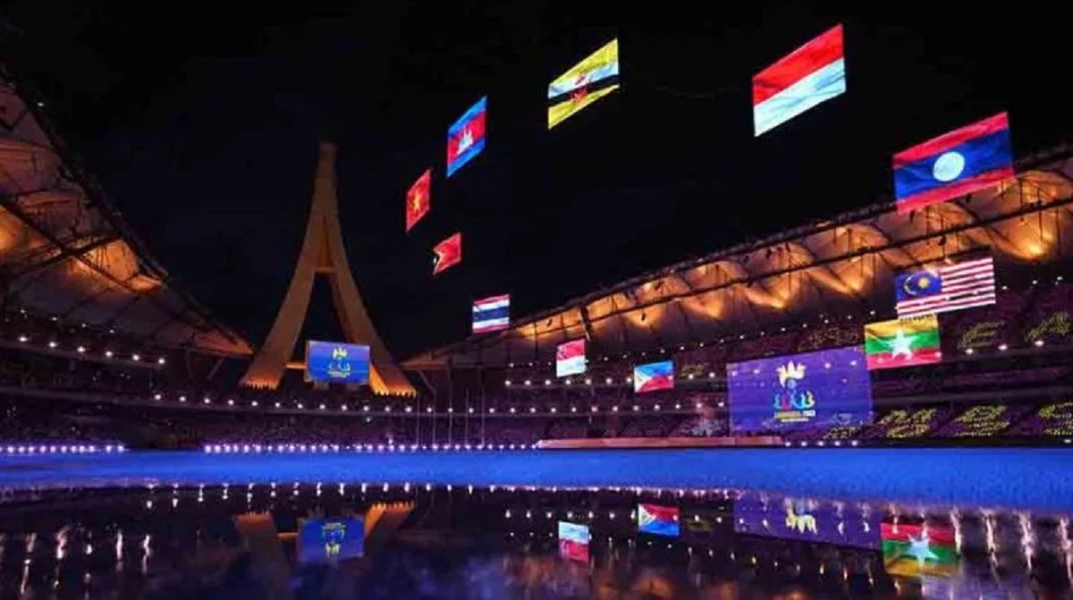 Closing Ceremony SEA Games 2023 di Kamboja pada Rabu, 17 Mei 2023. (ANTARA FOTO/REUTERS/Cindy Liu/rwa)