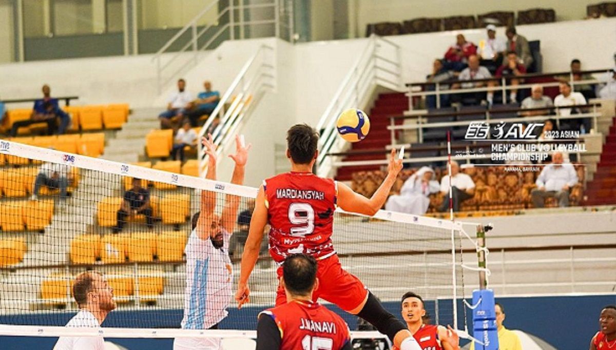 Jakarta Bhayangkara Presisi yang tengah tampil di AVC Men's Club Volleyball Championship 2023.