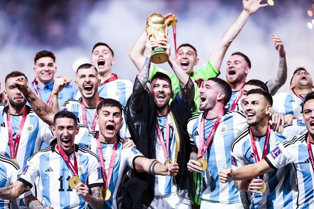 Skuad Argentina yang menjuarai Piala Dunia 2022