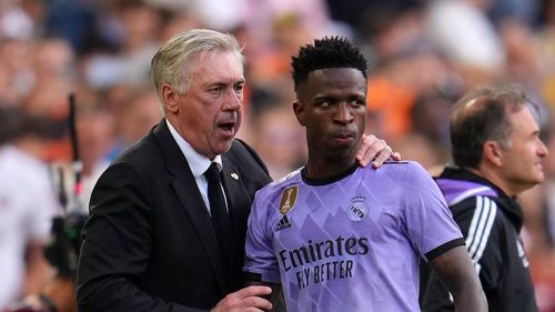 Update Kasus Rasisme Vinicius Junior, Valencia Kini Gugat Carlo Ancelotti