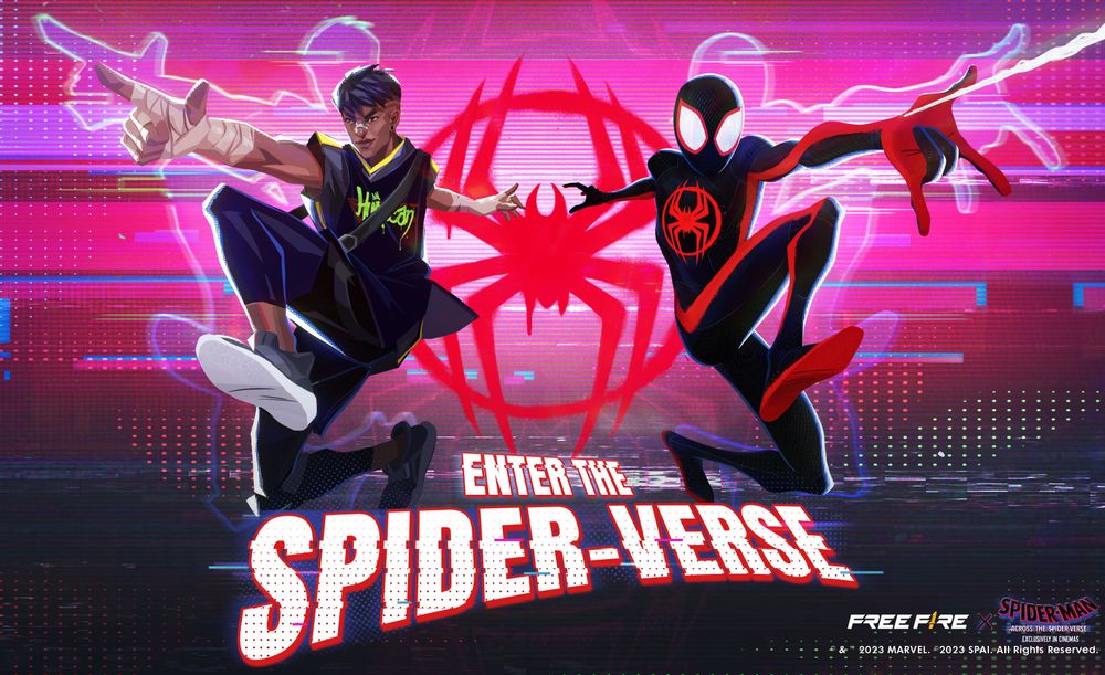 Kolaborasi Free Fire dengan Spider-Man: Across the Spider-Verse Siap Manjakan Survivors