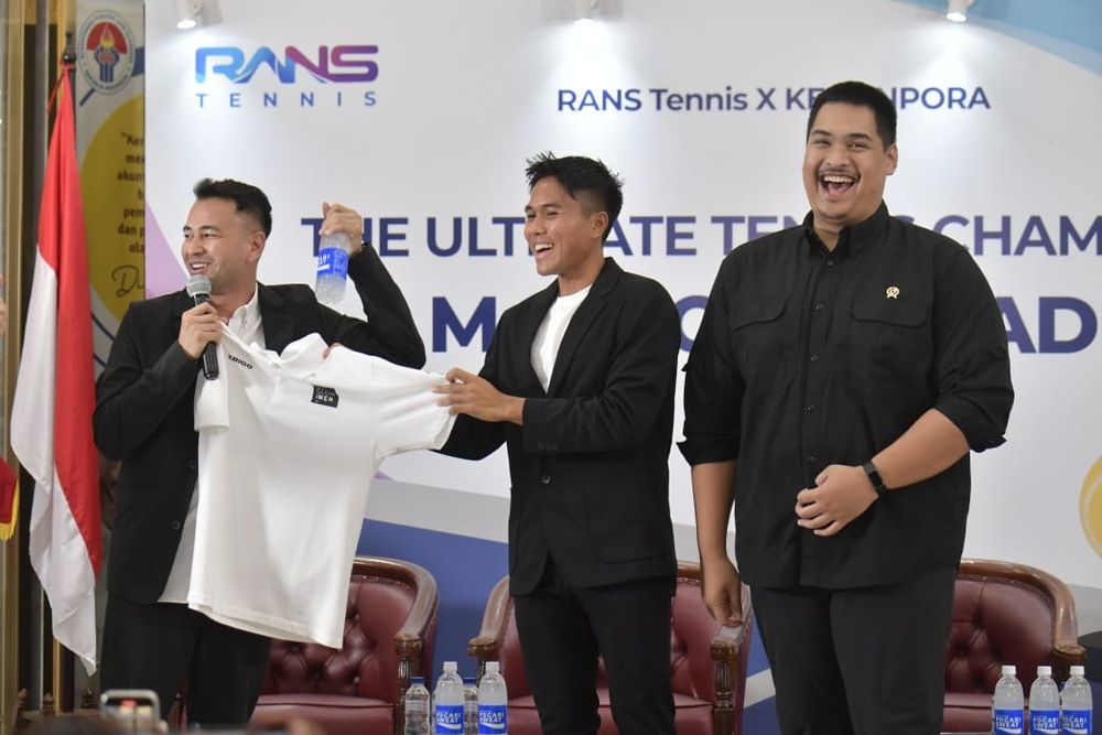 Menpora Apresiasi RANS Sportainment Kembangkan Olahraga Tenis